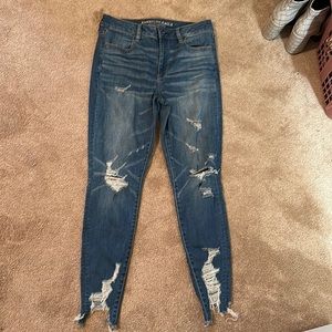 American eagle high rise jeans